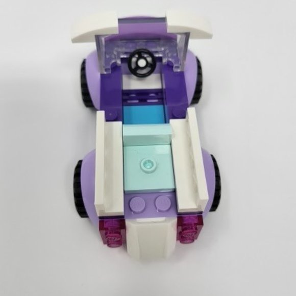 Lego Friends #41360 Emmas Mobile Vet Clinic Complete‎ Figure Dog Car Purple Pink - Picture 4 of 6
